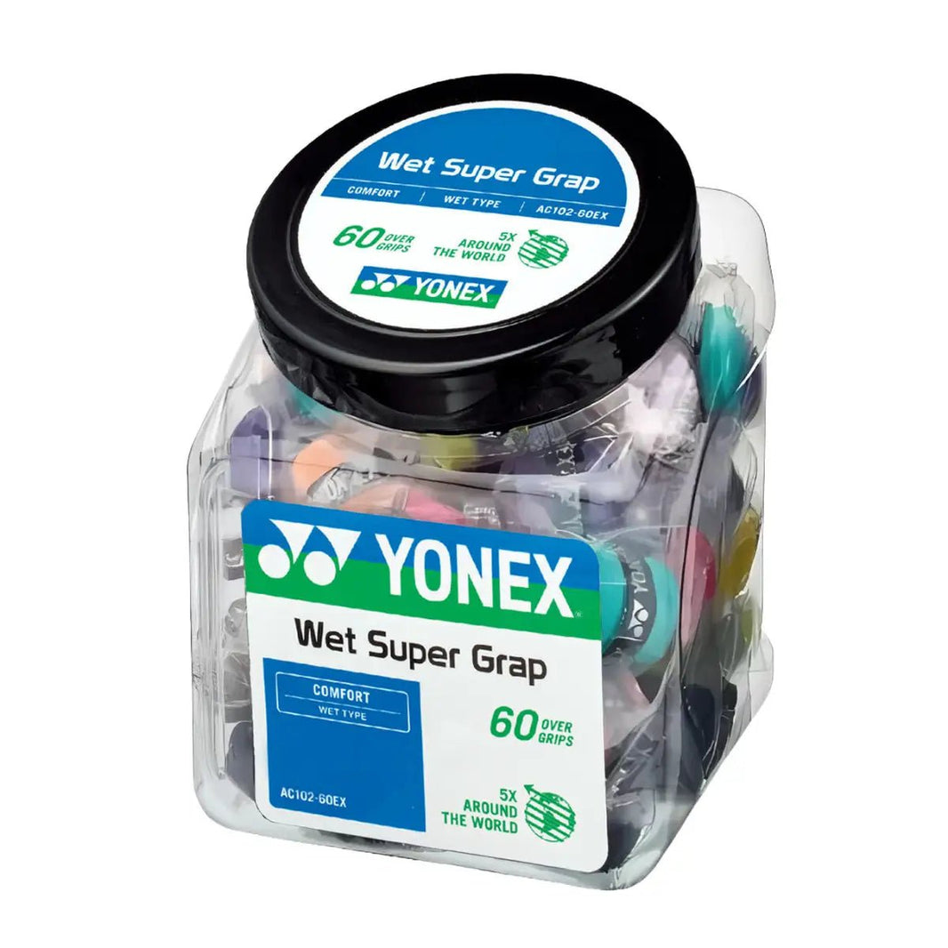Yonex Wet Super Grap 60-Pack Multicolors